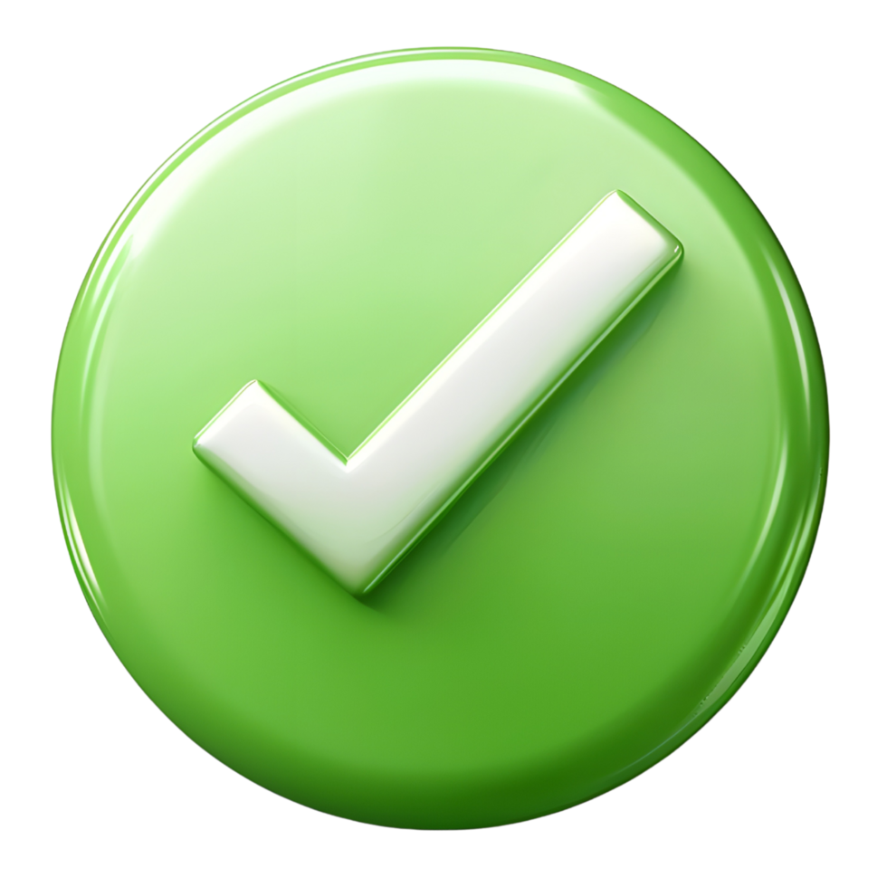 Green Check mark icon. png