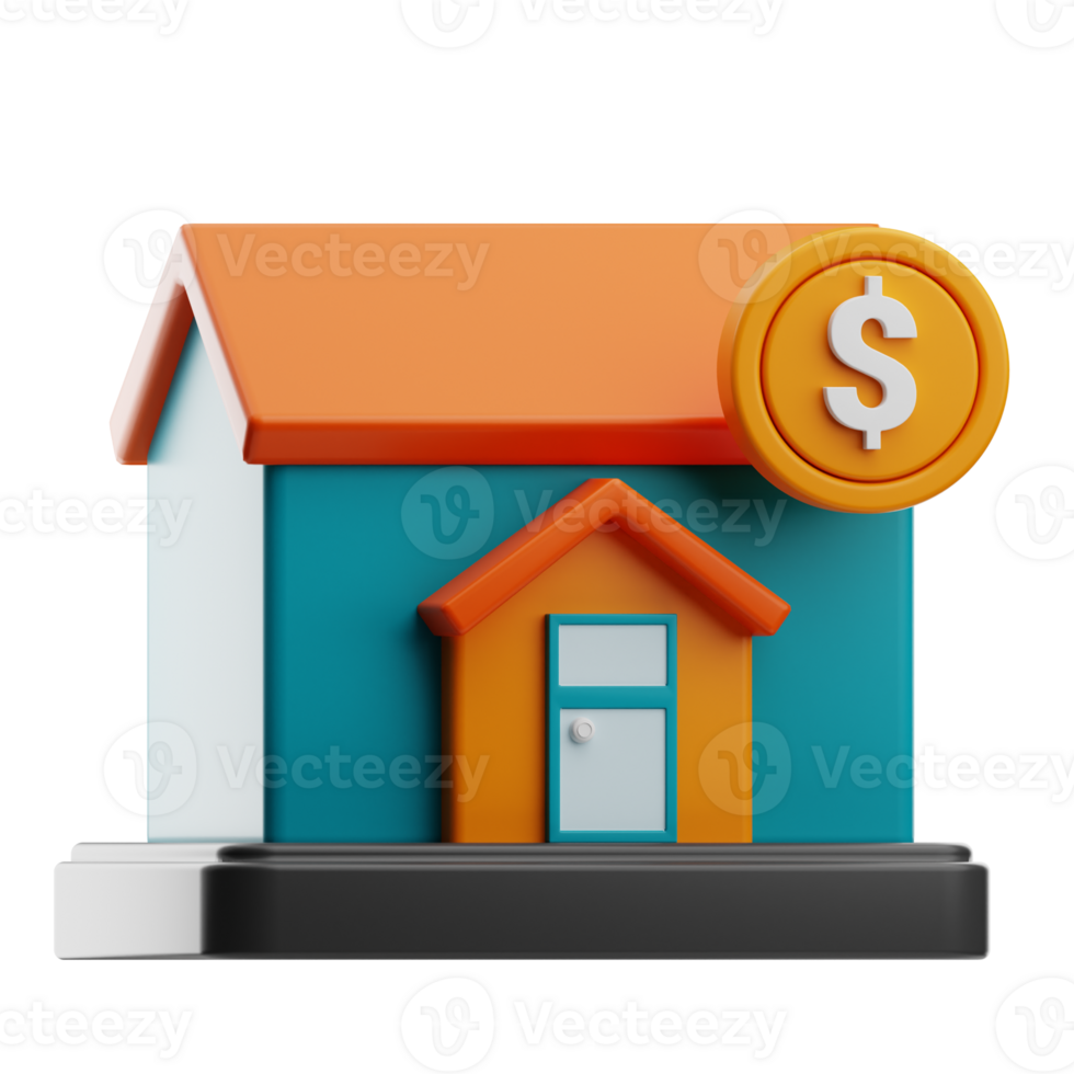 Property Investment investment business illustration 3d png