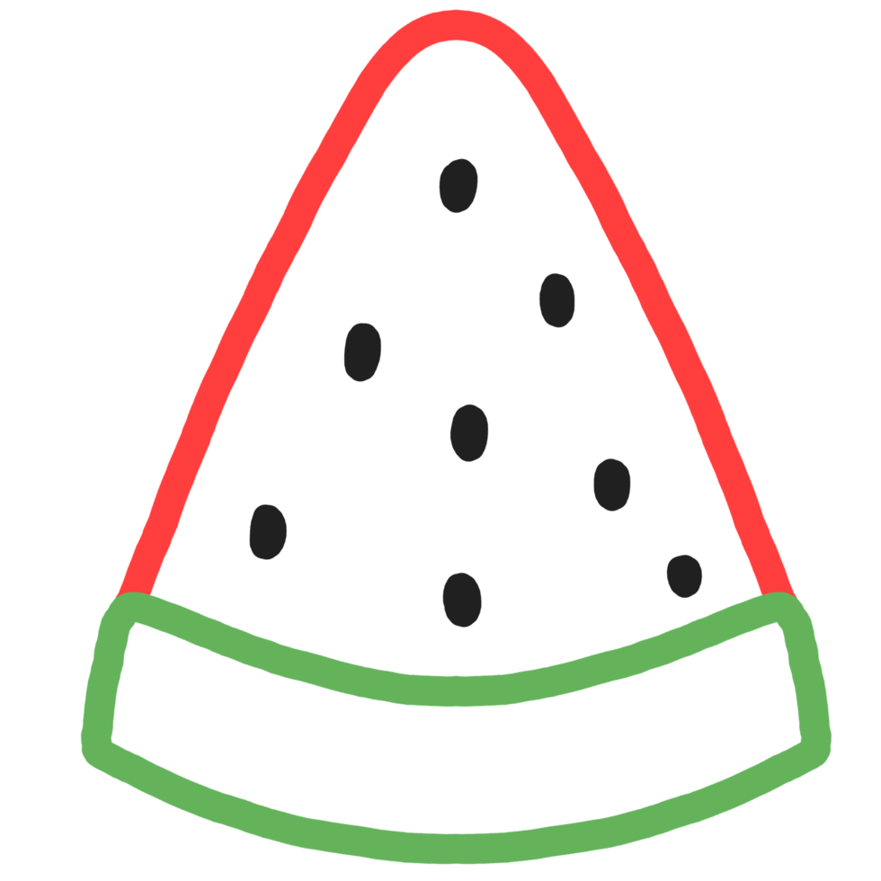 slice of watermelon png