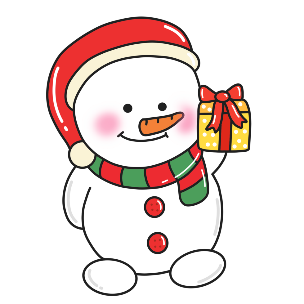 snowman in christmas png