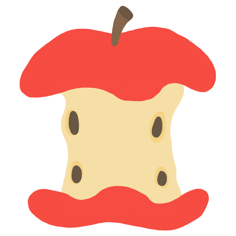 red apple cartoon png