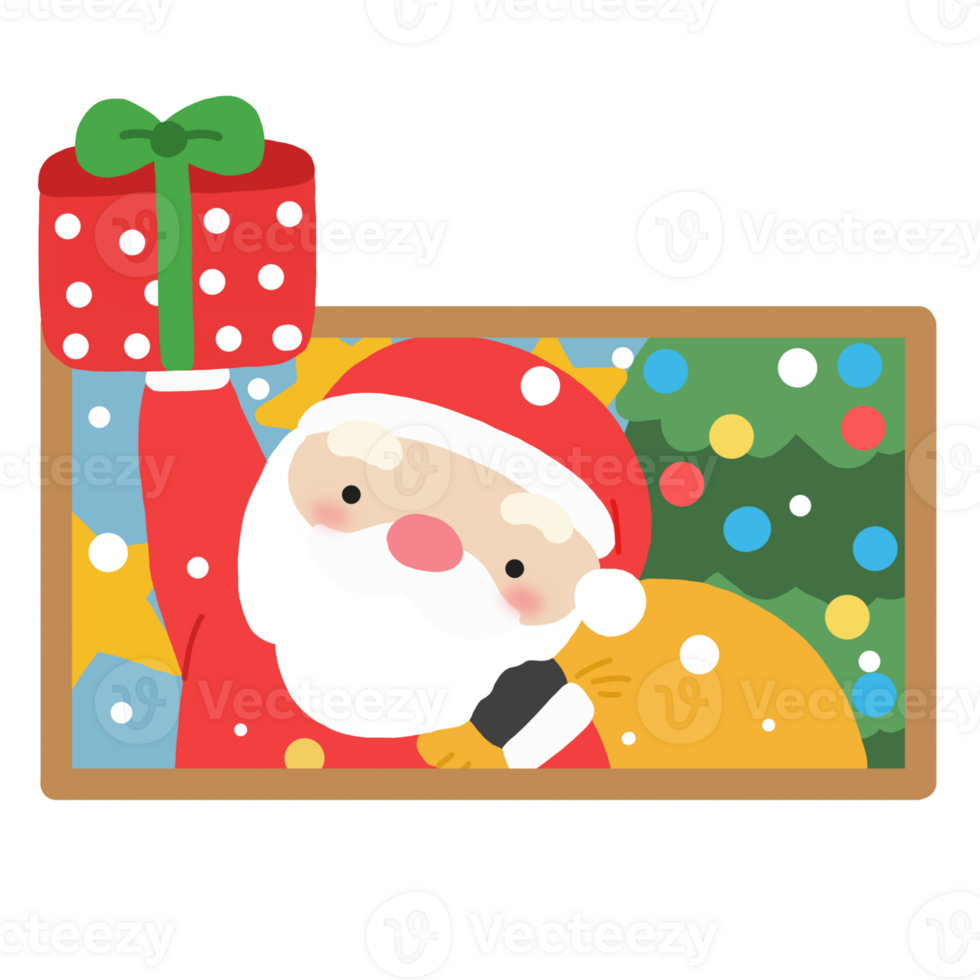 santa claus in christmas png