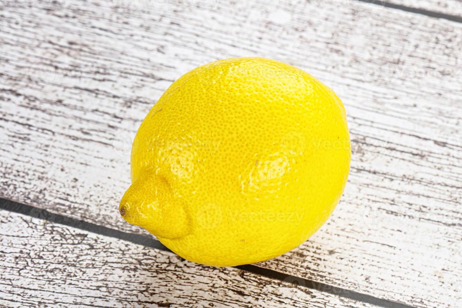 Ripe sour yellow juicy lemon photo