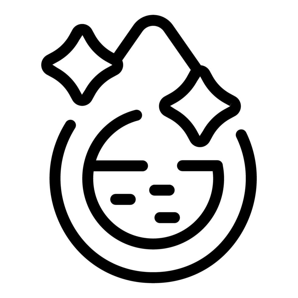 Water drop with shining effect representing pure water vector