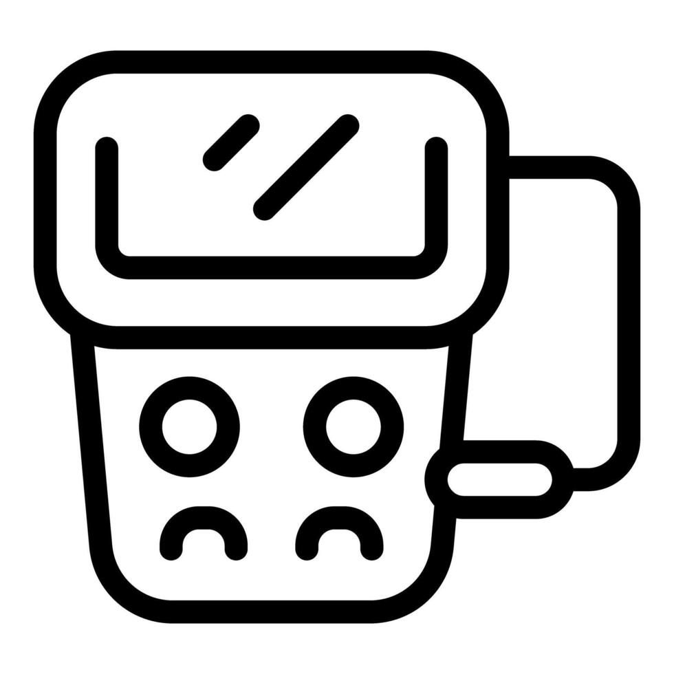 Ultrasound machine showing baby during pregnancy monitoring vector