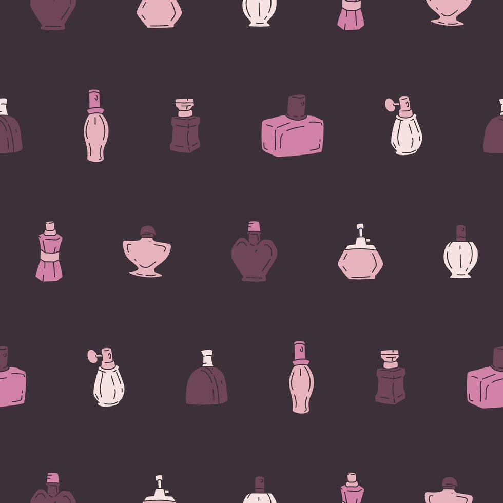 Abstract Smoke Fog Seamless Pattern illustration Design vector