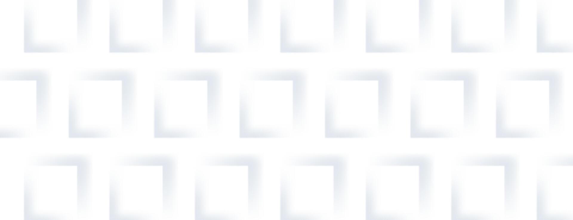 3d white square texture pattern design for background vector