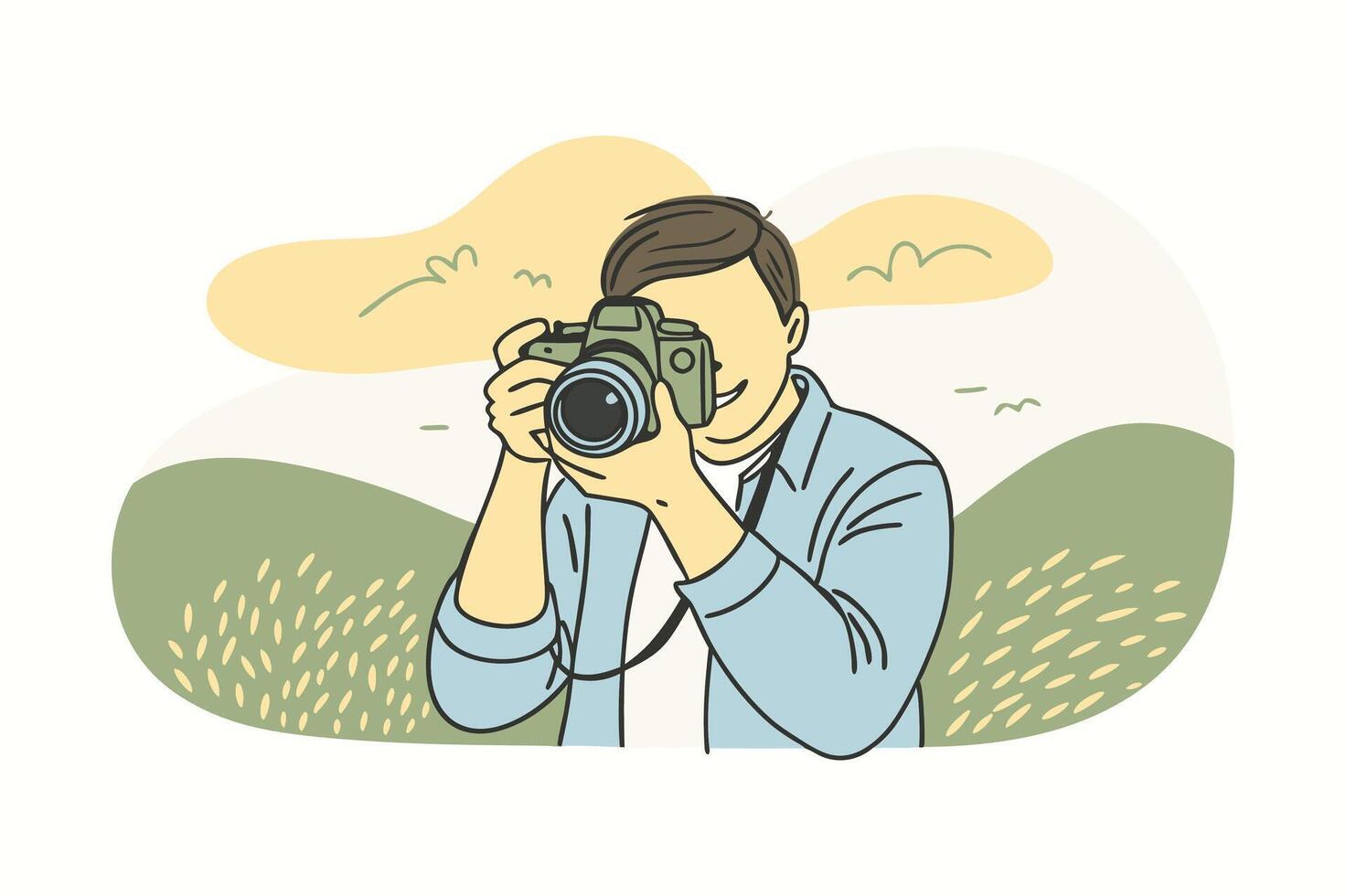 poster and banner design for world photography day vector