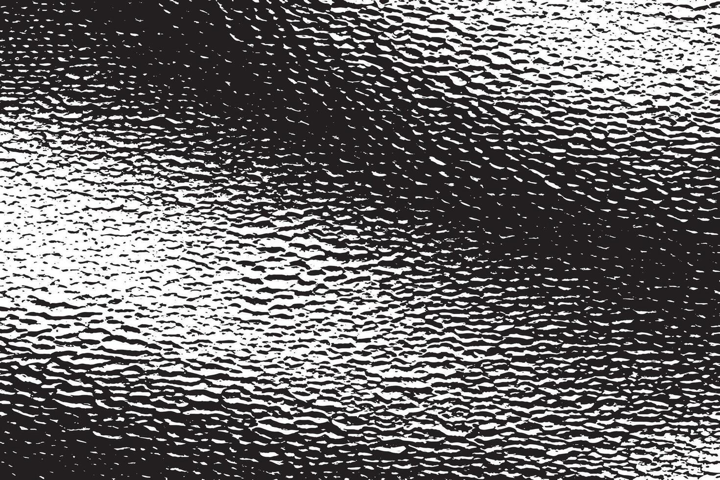 Black Monochrome Grunge Overlay with Distressed Gritty Texture on White Background vector