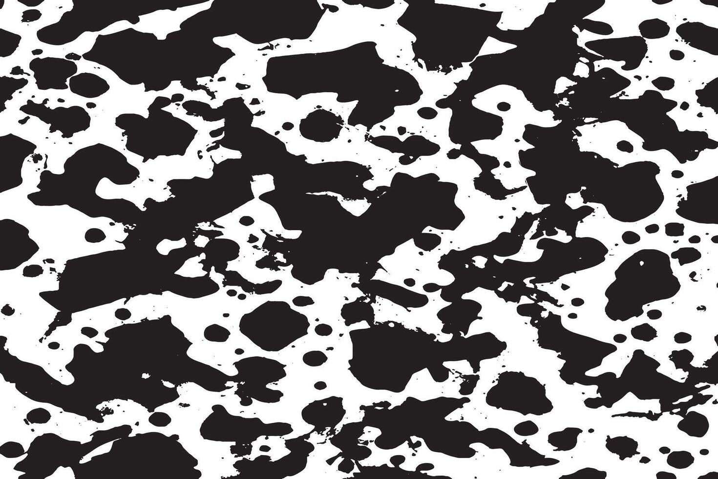 Black Grunge Texture with Gritty and Rough Details on White Background Illustration vector