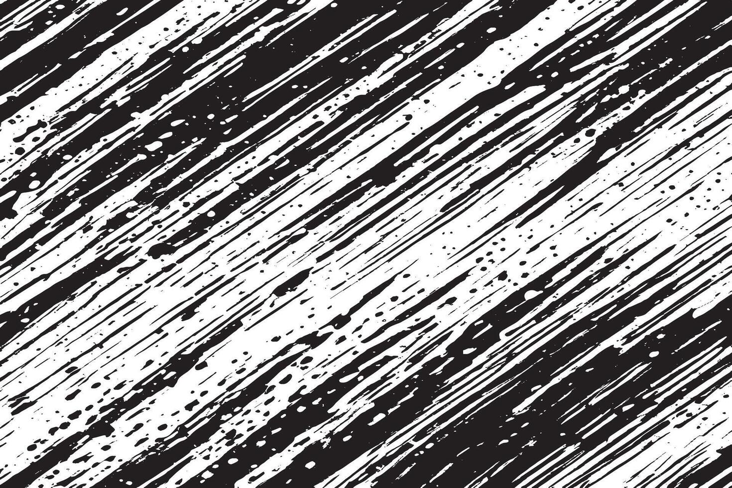 Gritty and Rough Black Grunge Texture Overlay on White Background vector