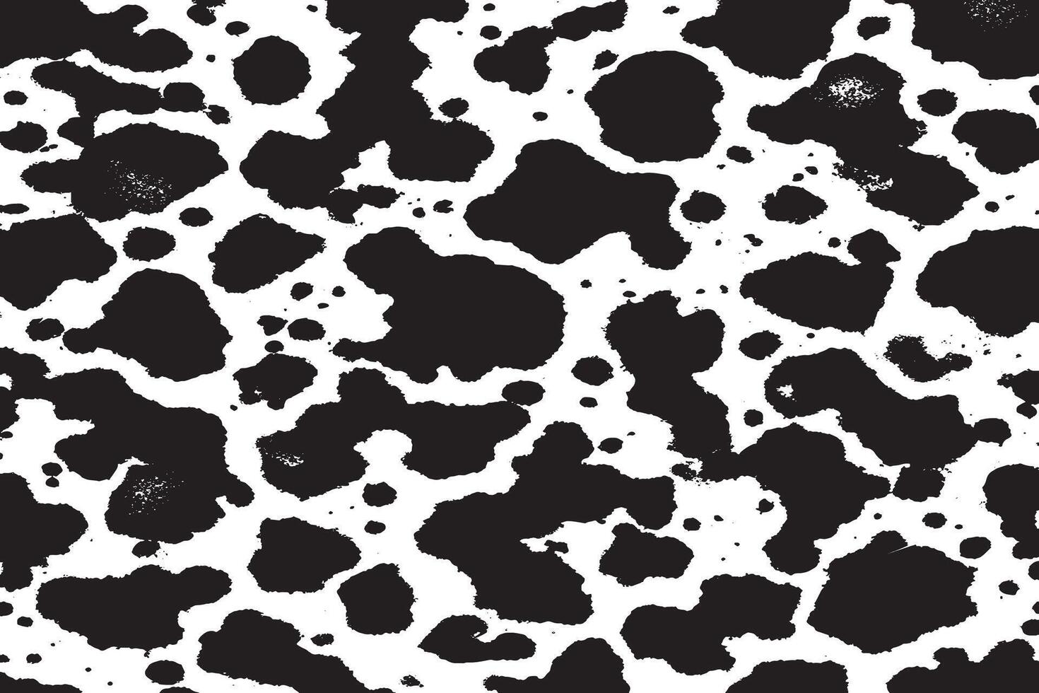 Black Grunge Texture with Gritty and Rough Details on White Background Illustration vector