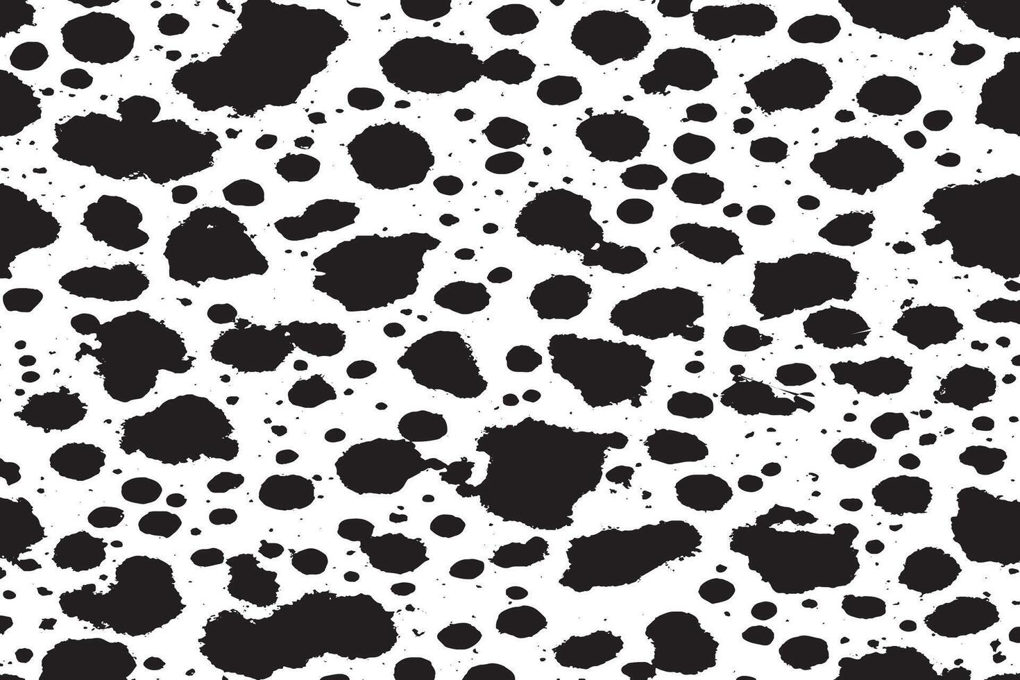 Black Grunge Texture with Gritty and Rough Details on White Background Illustration vector