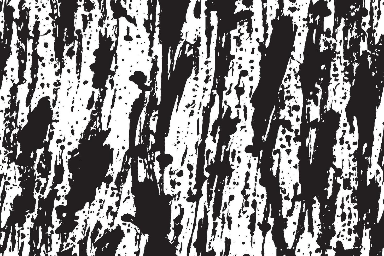 Black Monochrome Grunge Overlay with Distressed Gritty Texture vector