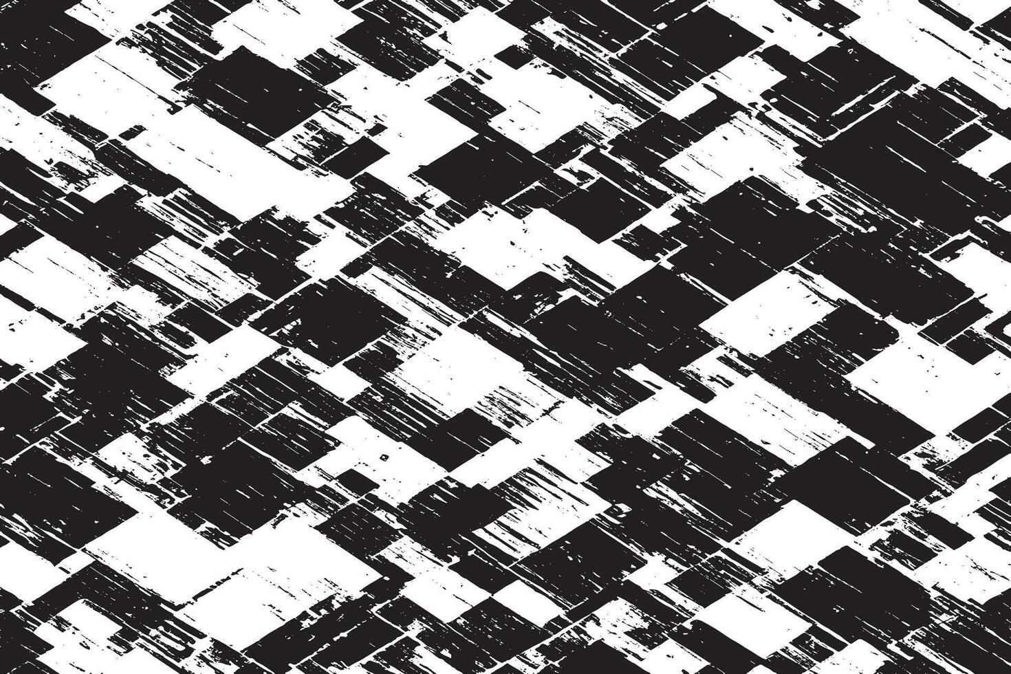 Black Monochrome Grunge Overlay with Distressed Gritty Texture on White Background vector