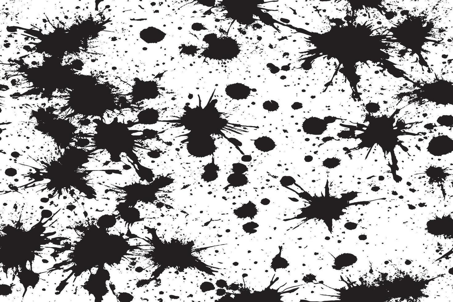 Monochrome Black Grunge Texture with Rough and Weathered Overlay vector