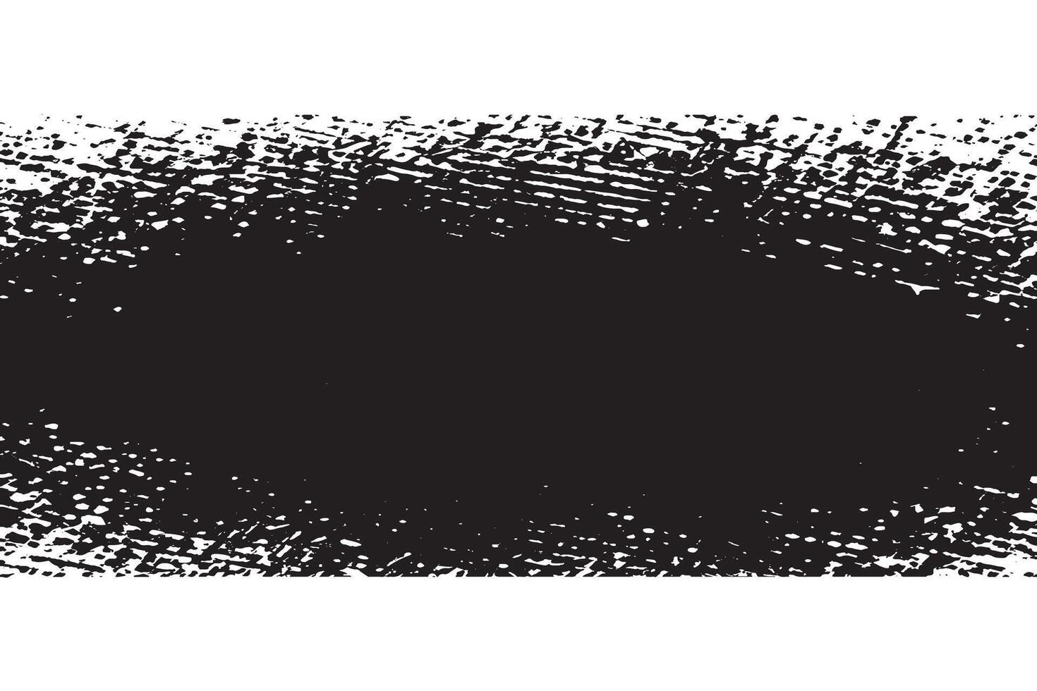 Black Monochrome Grunge Overlay with Distressed Gritty Texture on White Background vector