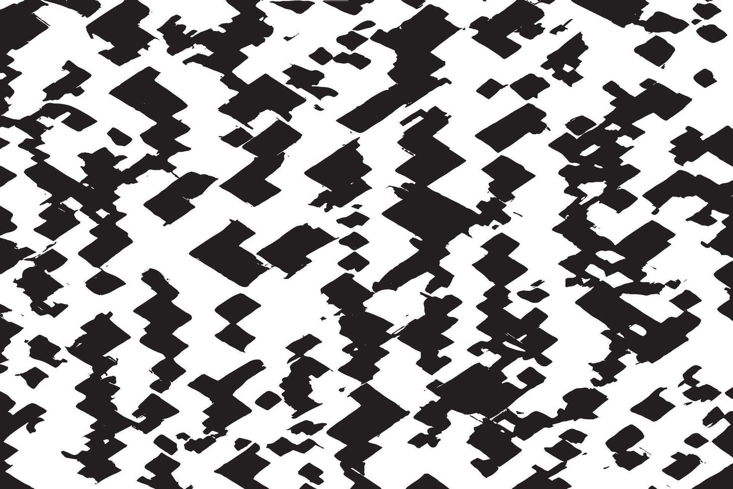 Monochrome Black Grunge Texture with Rough and Weathered Overlay vector