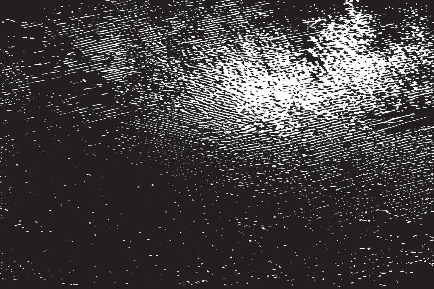 Rough and Weathered Black Grunge Texture on a White Overlay vector