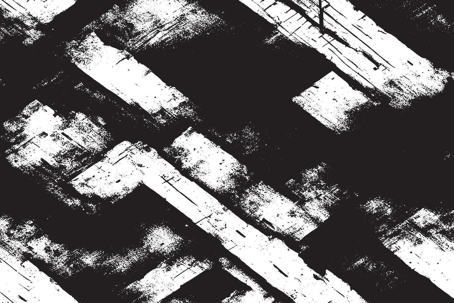 Gritty and Rough Black Grunge Texture on White Background An Illustration of Grunge Effects vector
