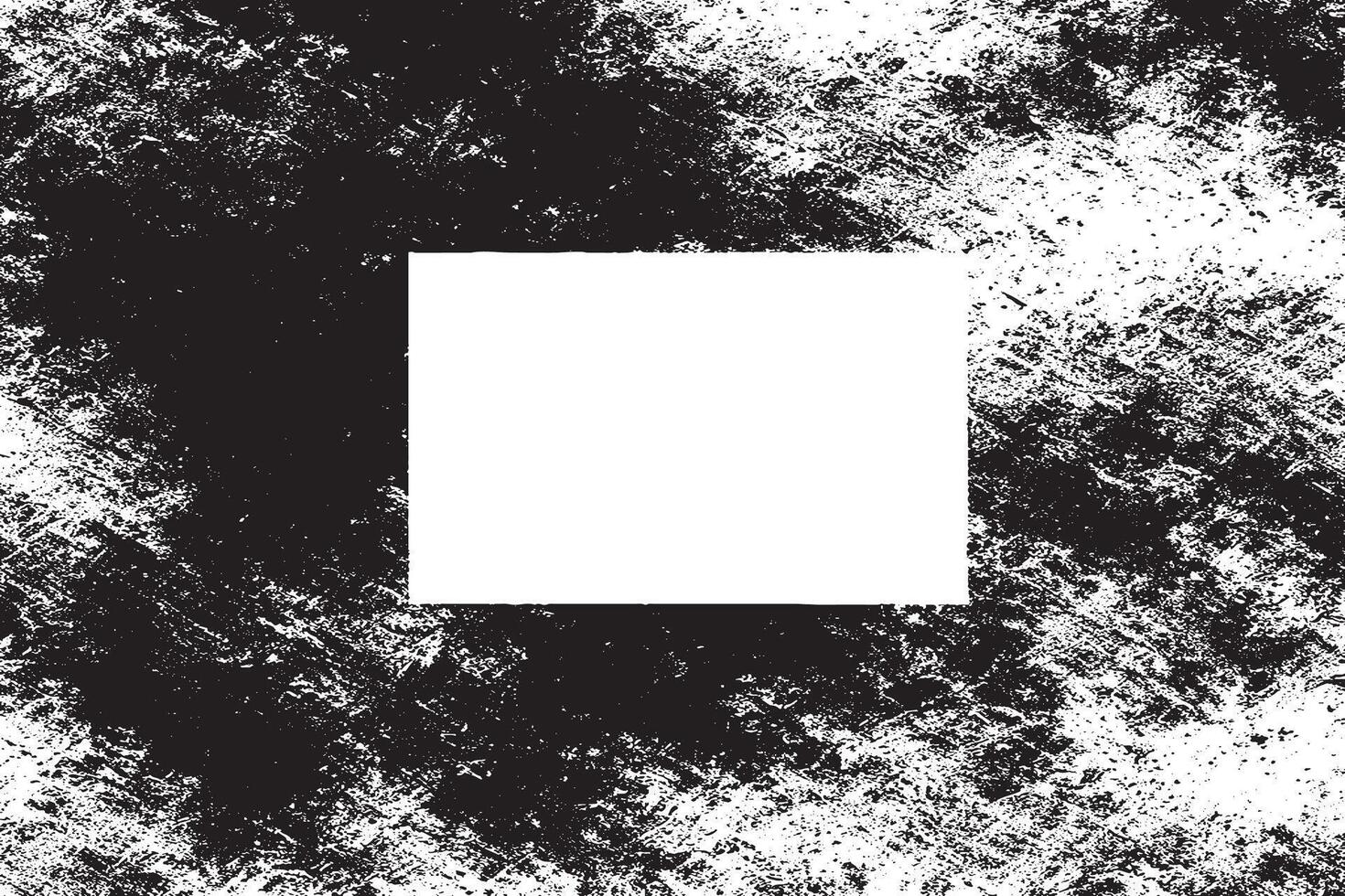 Gritty Black and White Texture Overlay with Distressed Grunge Look vector