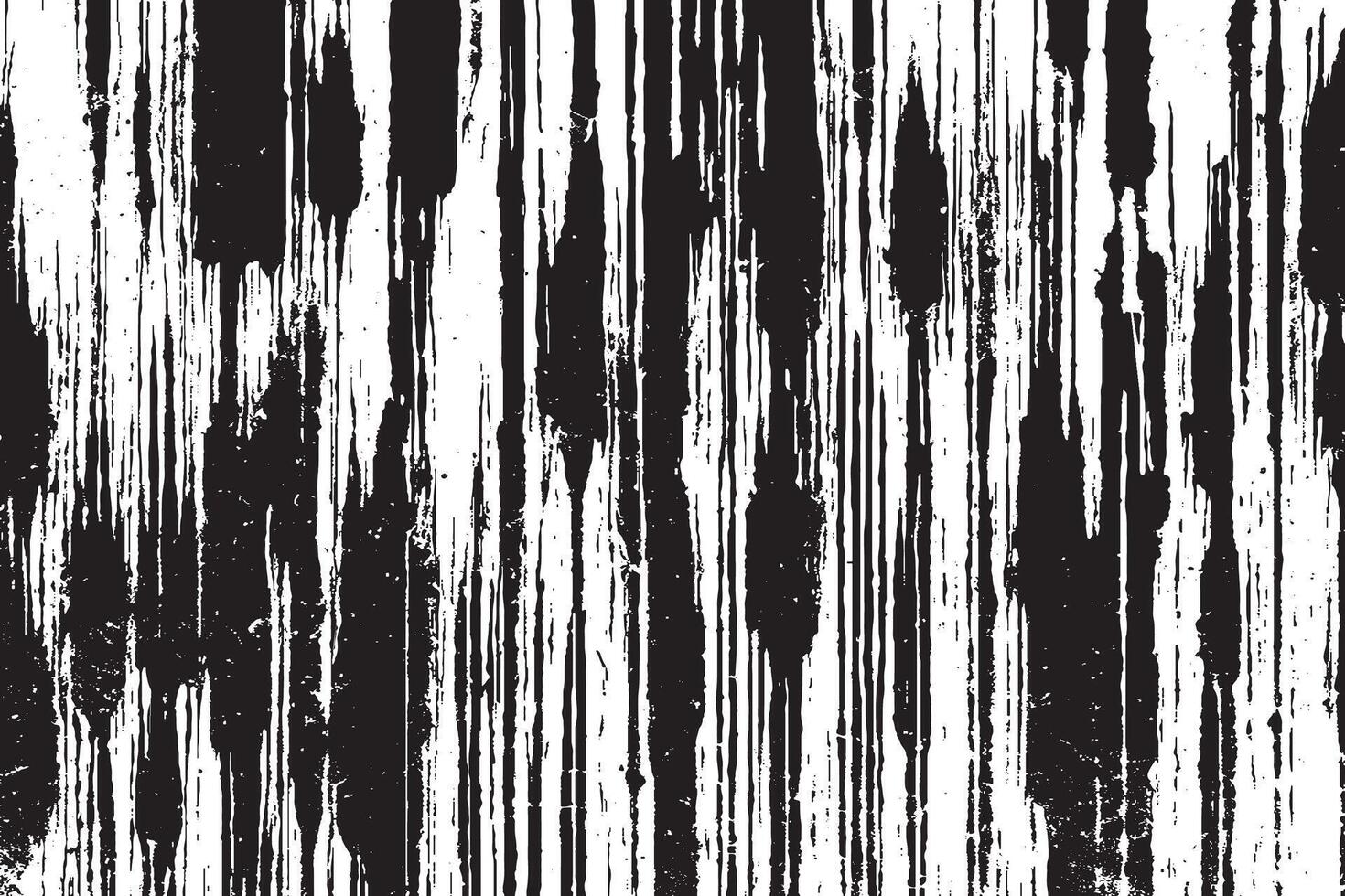 Distressed Black and White Grunge Overlay with Rough Texture vector