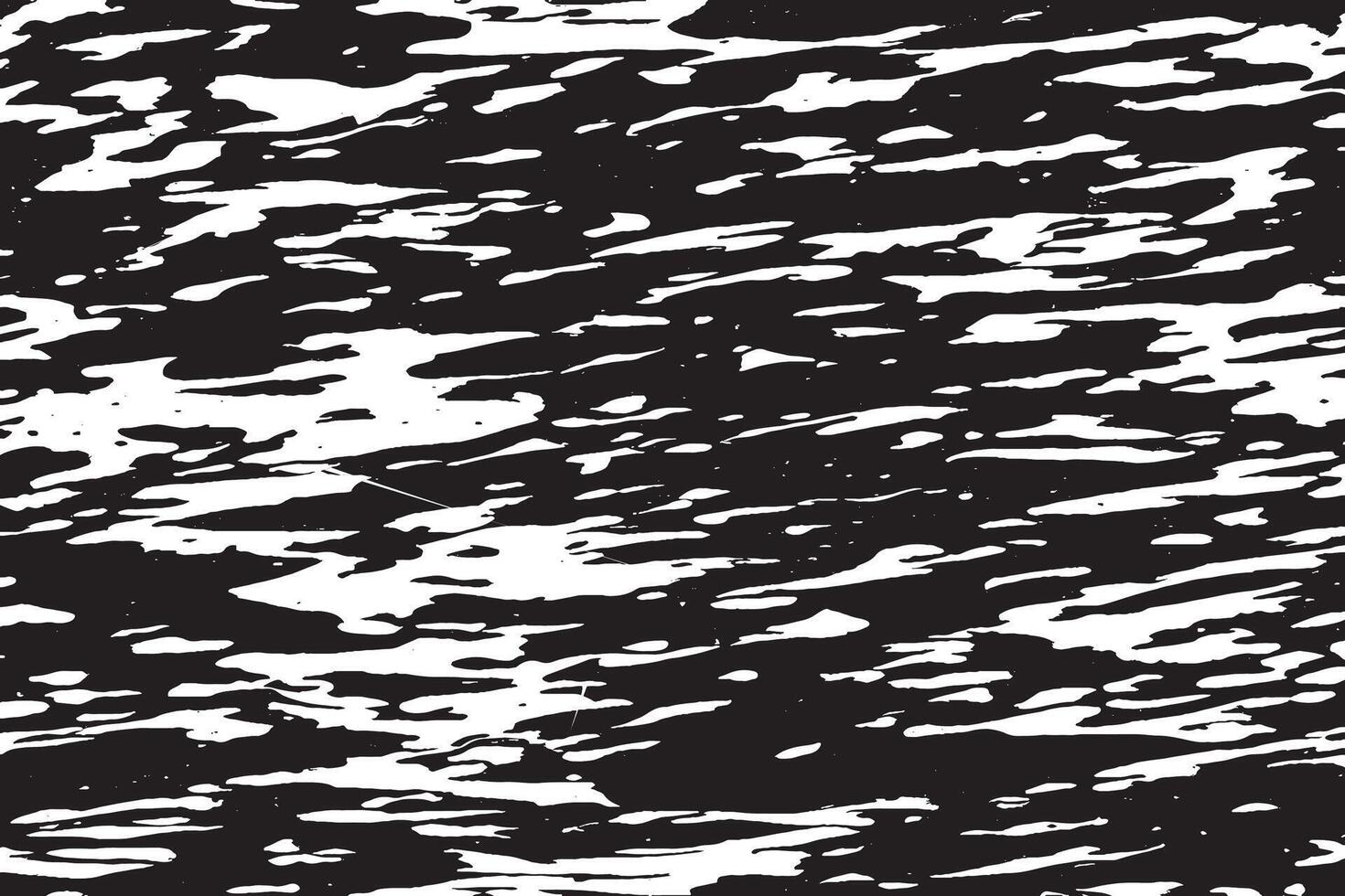 Gritty and Rough Black Grunge Texture Overlay on White Background vector