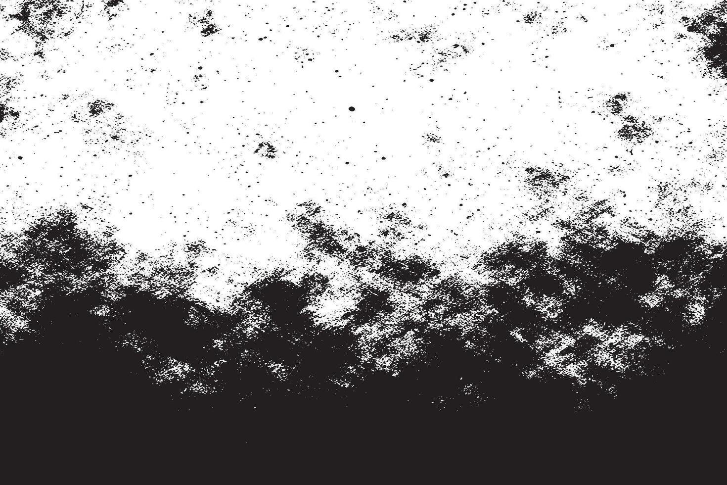 Gritty and Rough Black Grunge Texture on White Background An Illustration of Grunge Effects vector