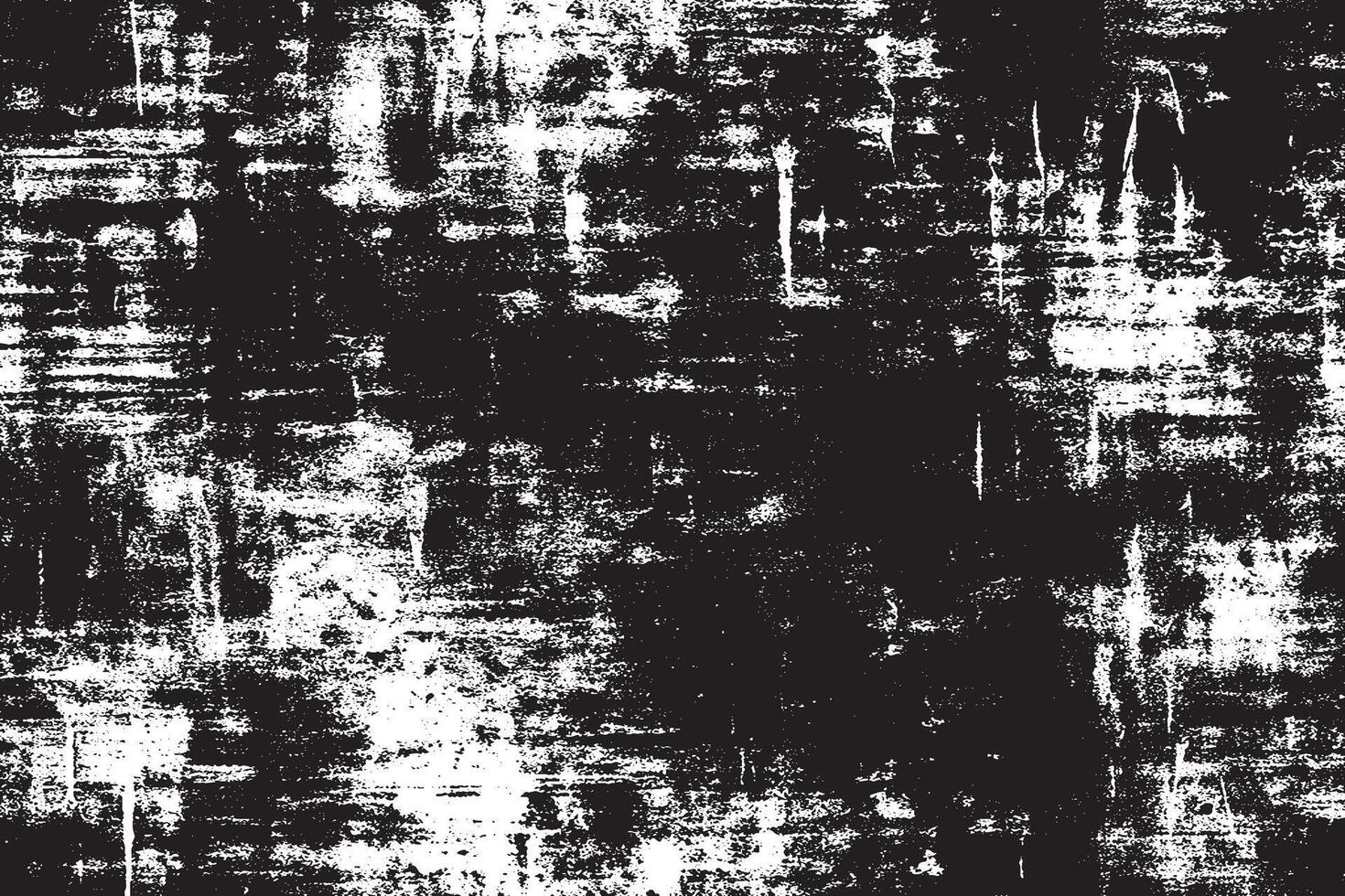 Illustration Background Texture Black Grunge and Rough Gritty Texture on White vector