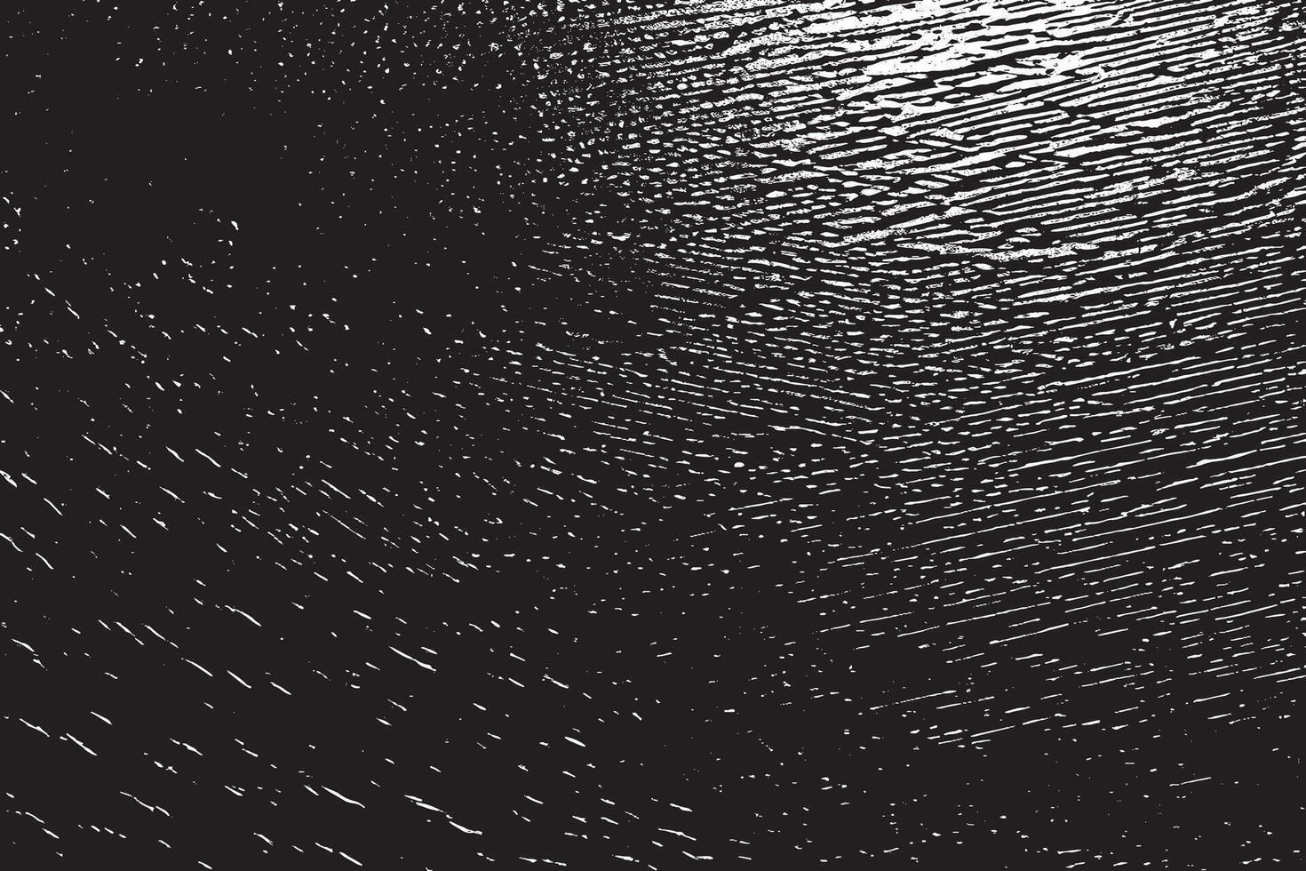 Rough and Weathered Black Grunge Texture on a White Overlay vector