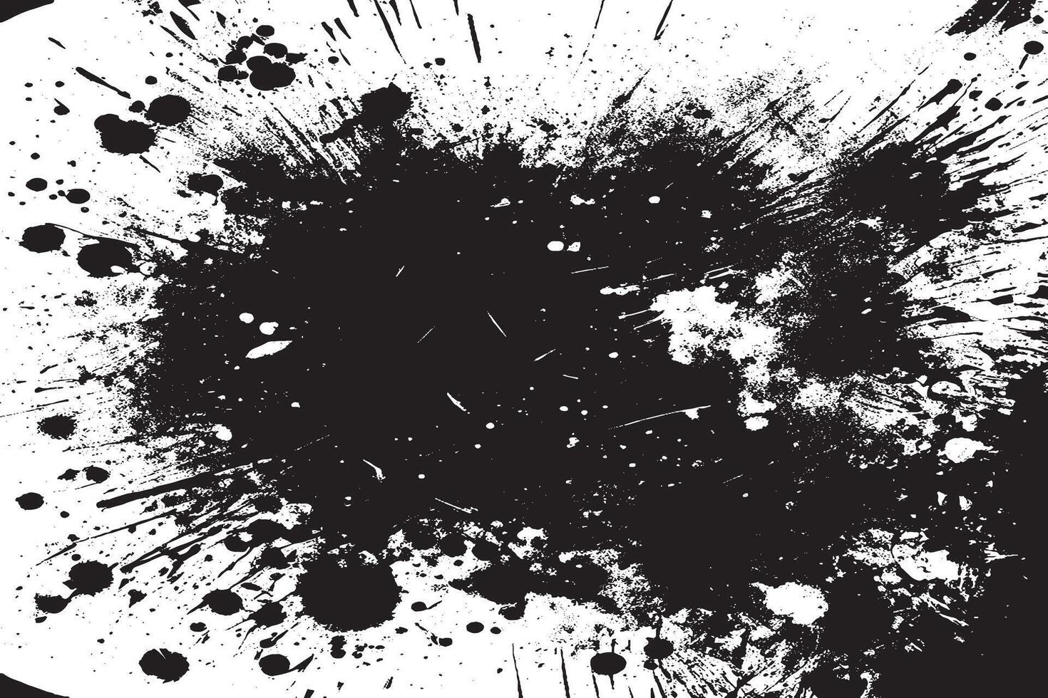 Rough Black and White Grunge Texture on a Weathered Background vector