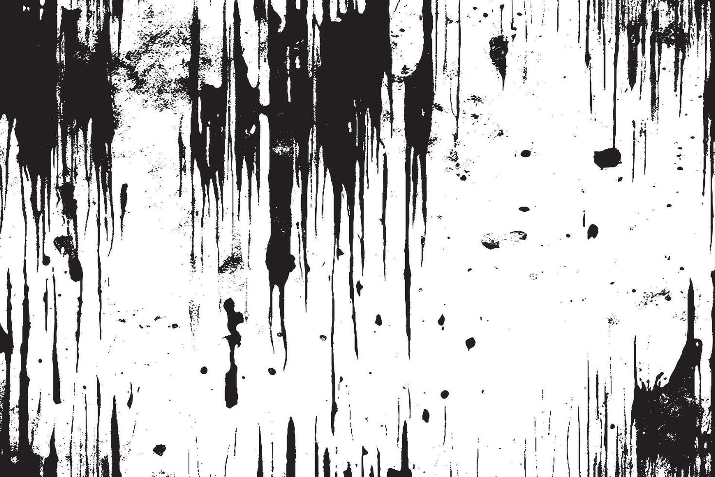 Black Grunge with Gritty Rough Texture on White Background An Illustration of Dirty Grunge Effects vector