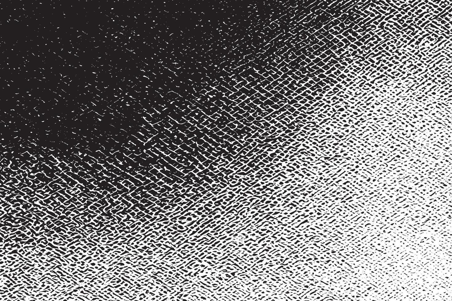 Black Monochrome Grunge Overlay with Distressed Gritty Texture vector