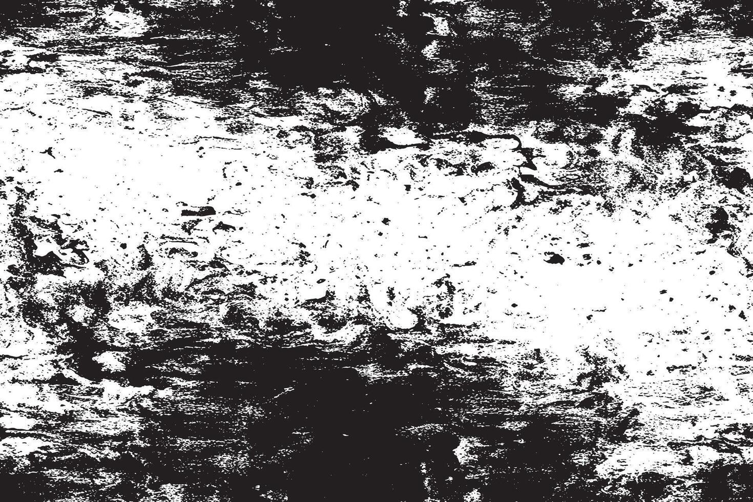 Illustration Background Texture Black Grunge and Rough Gritty Texture on White vector