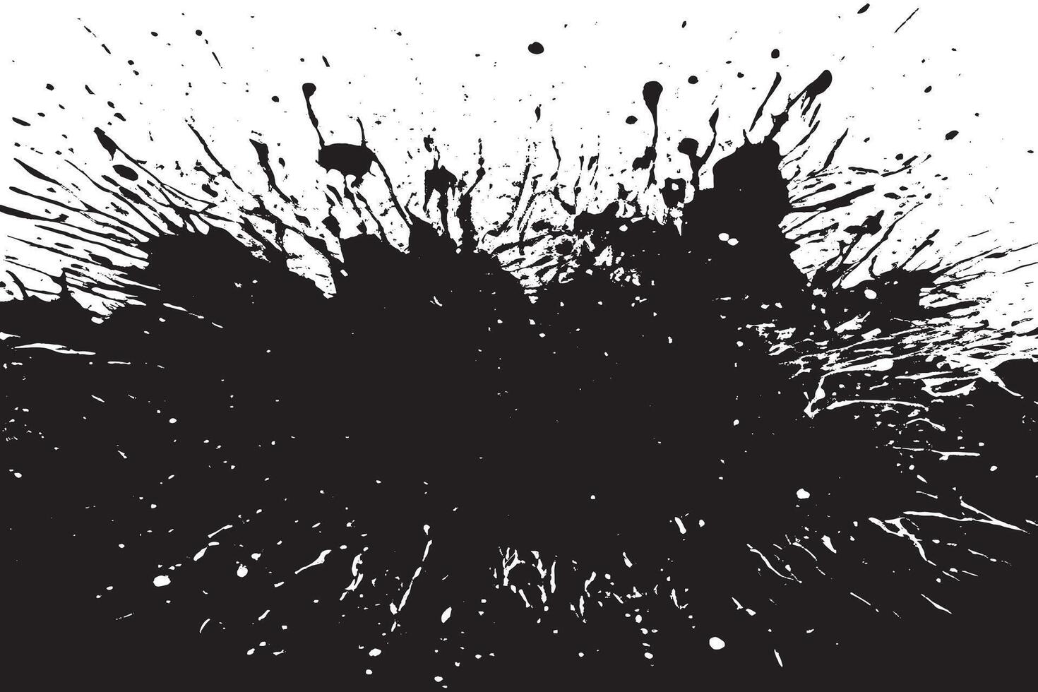 Black and White Distressed Gritty Texture Overlay on Background vector