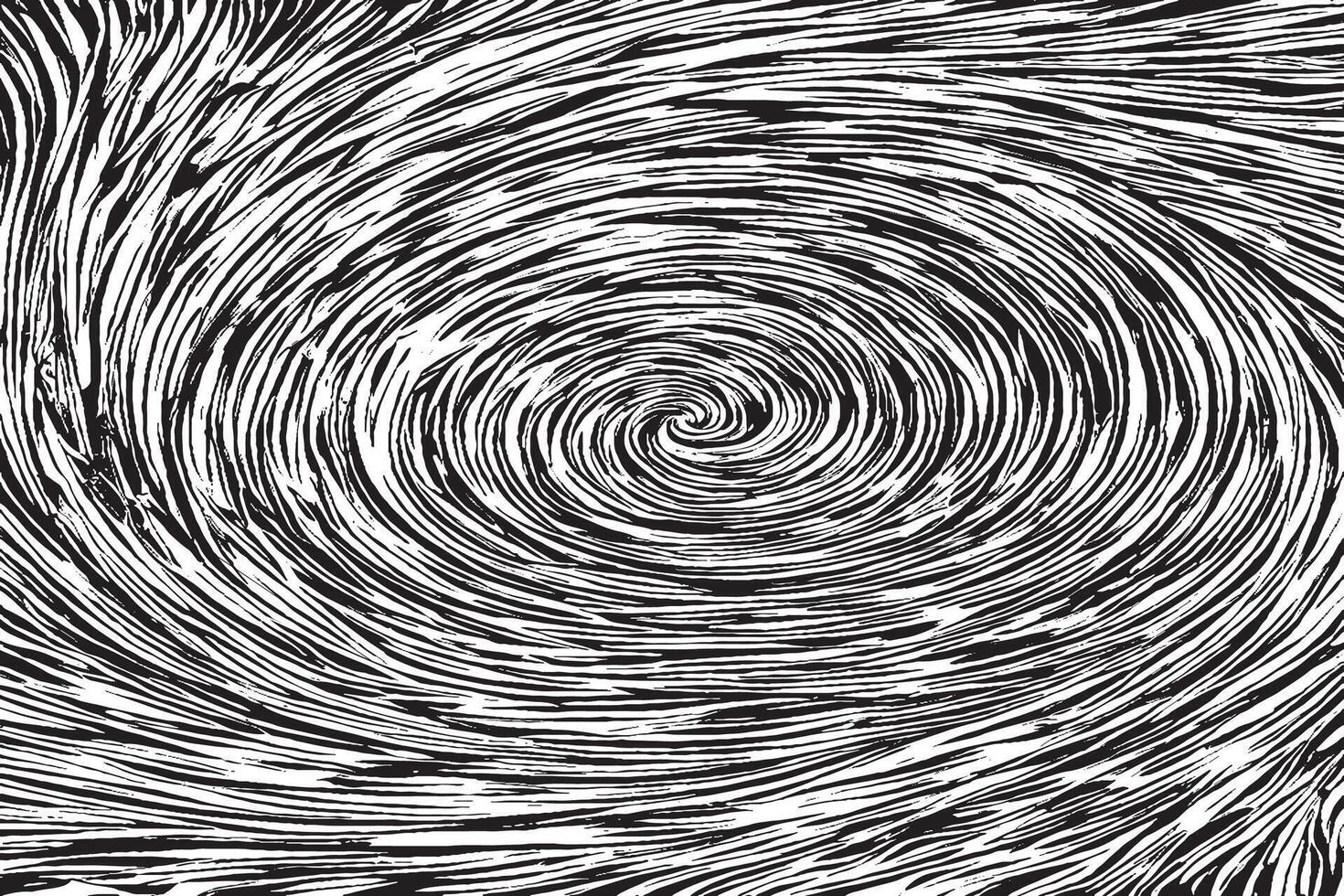 Rough and Weathered Black Monochrome Texture on White Background vector