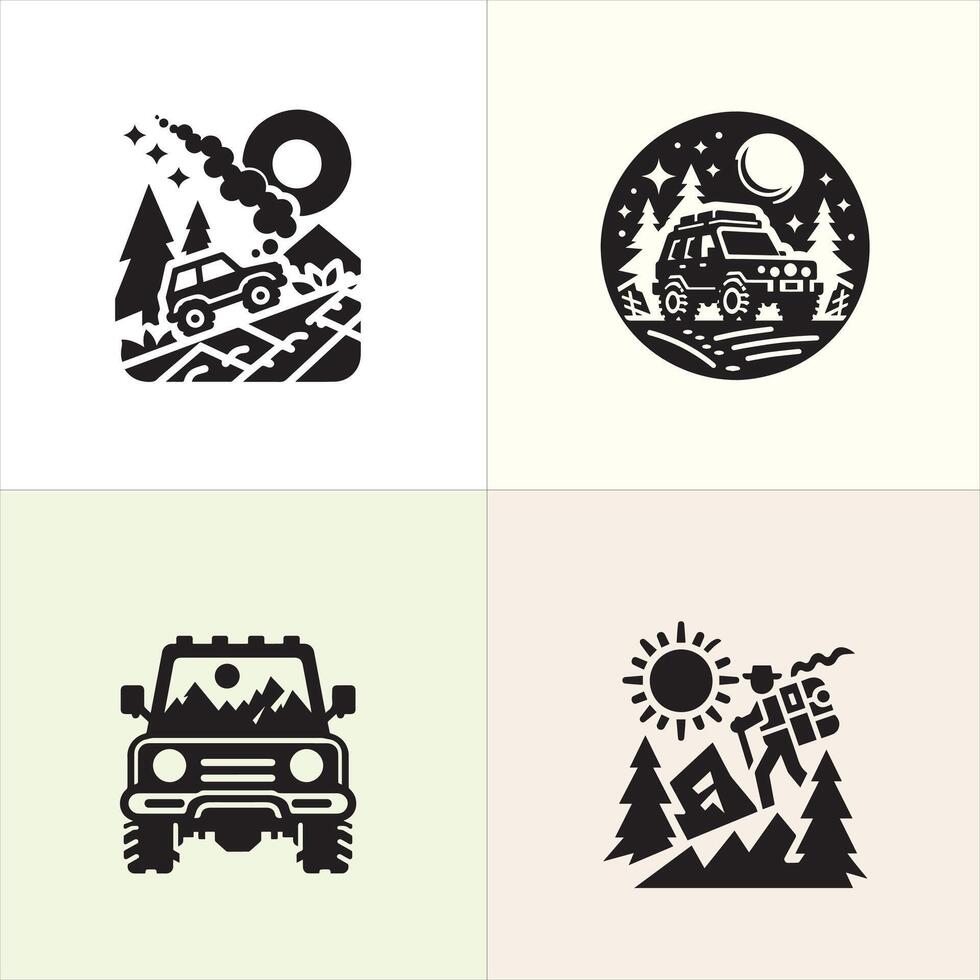 Trailblazer silhouette design vector