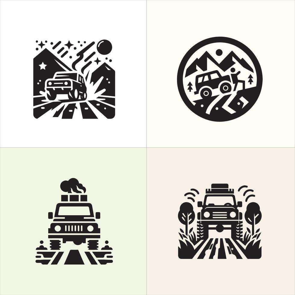 Trailblazer silhouette design vector
