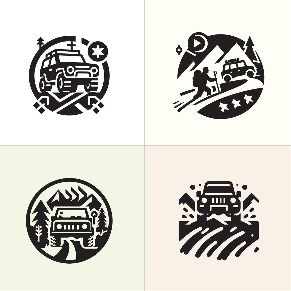 Trailblazer silhouette design vector