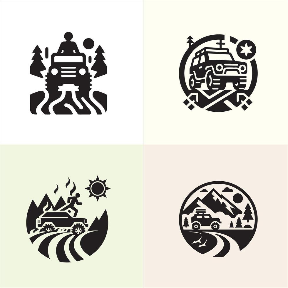 Trailblazer silhouette design vector