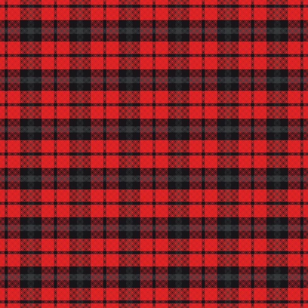 Tartan plaid pattern with texture. vector