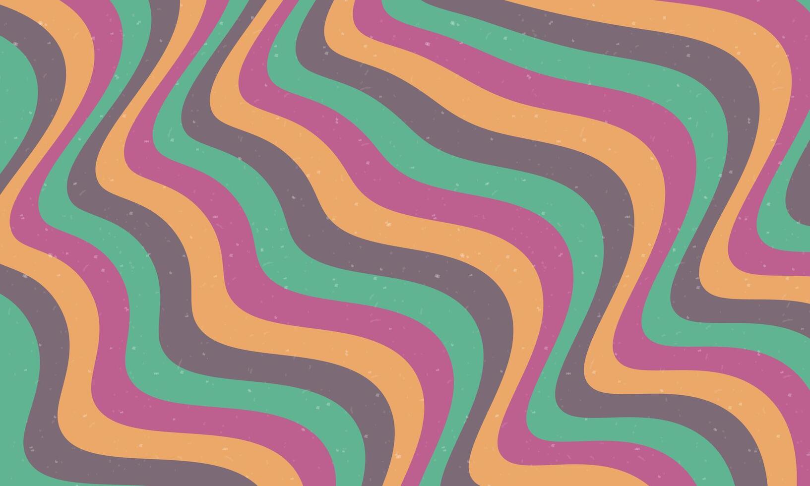 Psychedelic groovy background. vector