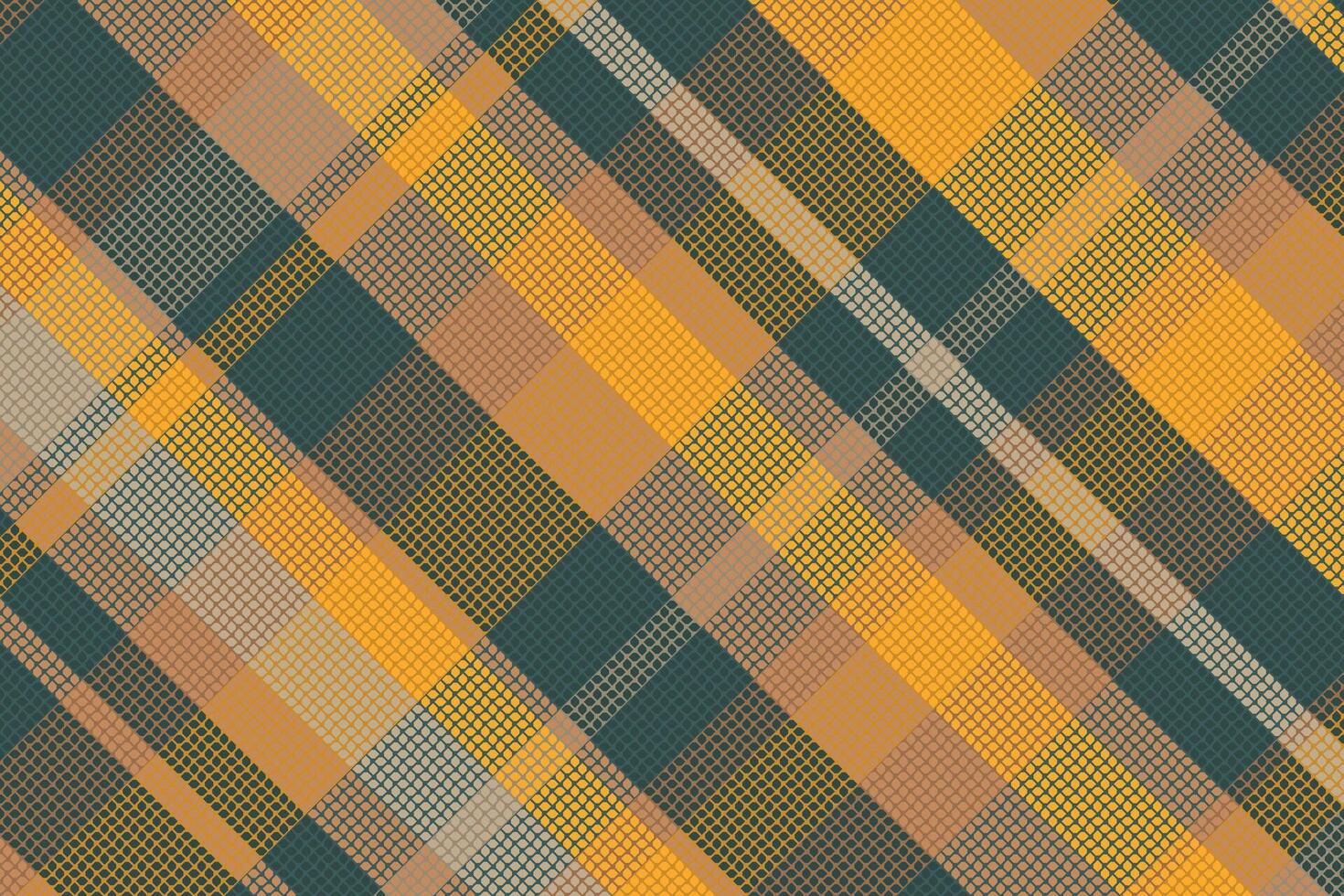 Tartan plaid pattern with texture. vector