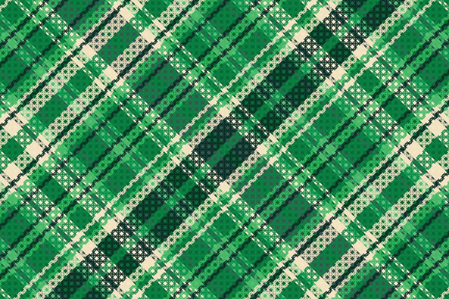 Tartan plaid pattern with texture. vector
