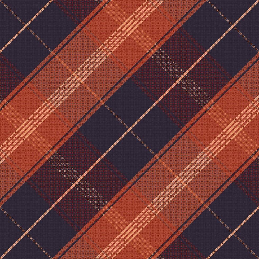 Tartan plaid pattern with texture. vector