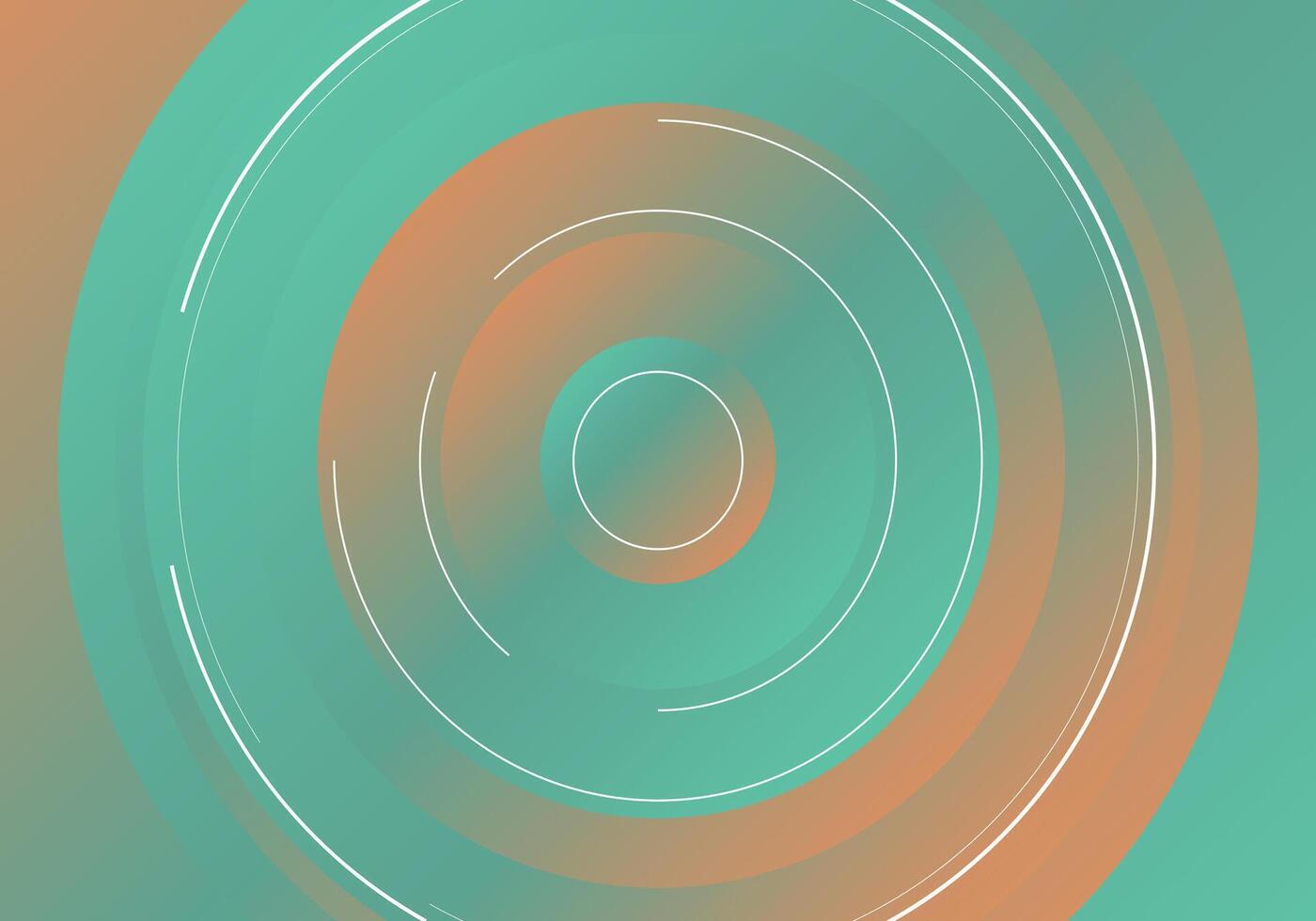 Gradient curve background with lines. vector