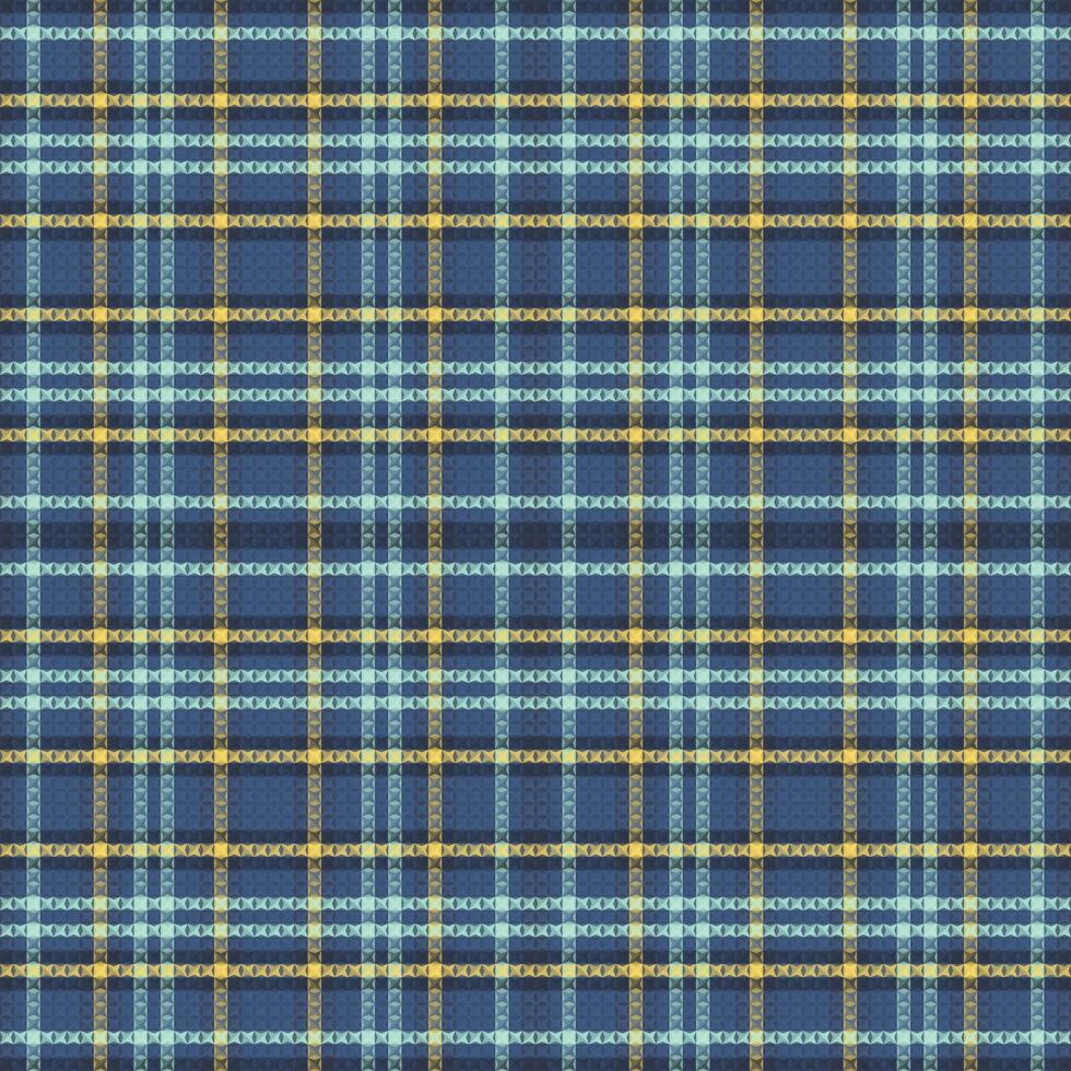 Tartan plaid pattern with texture. vector