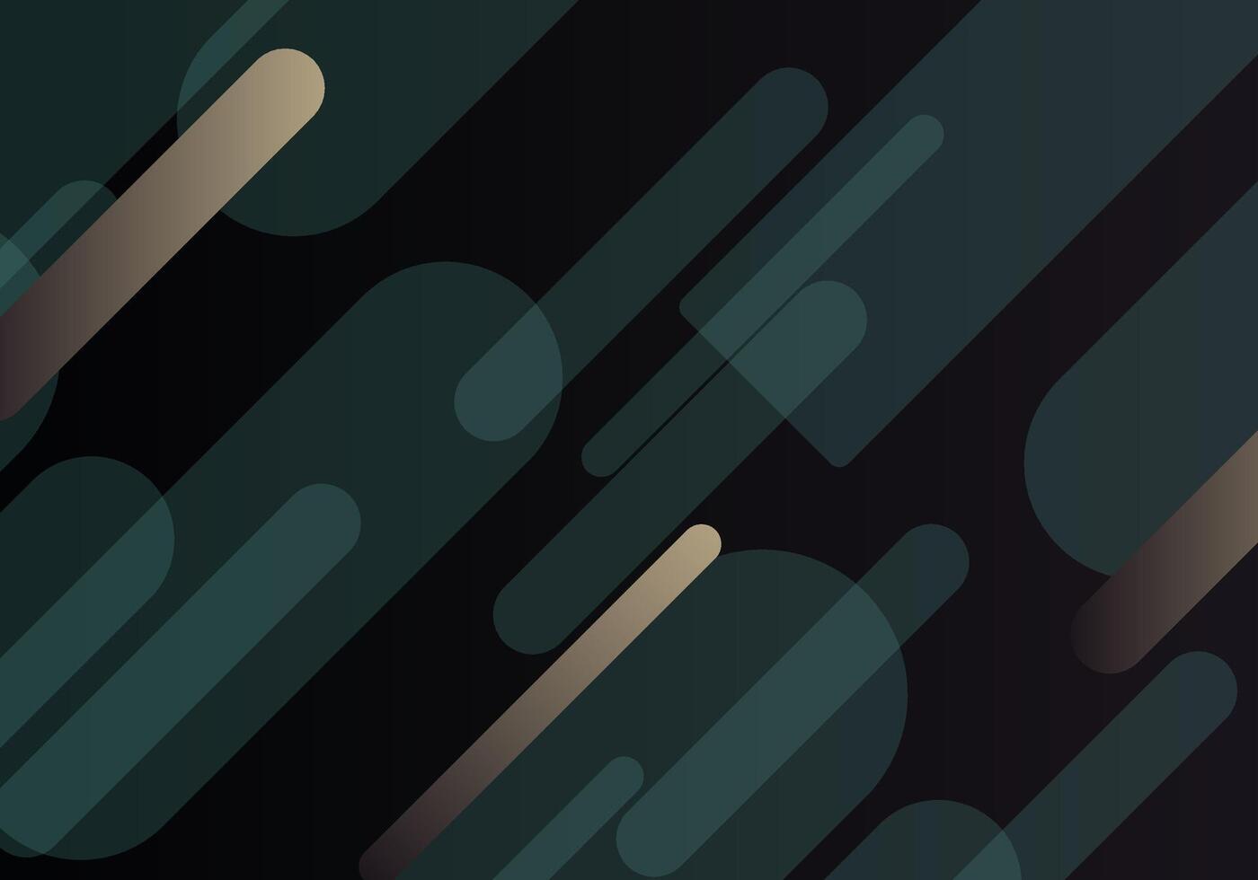 Black round shape element background. vector