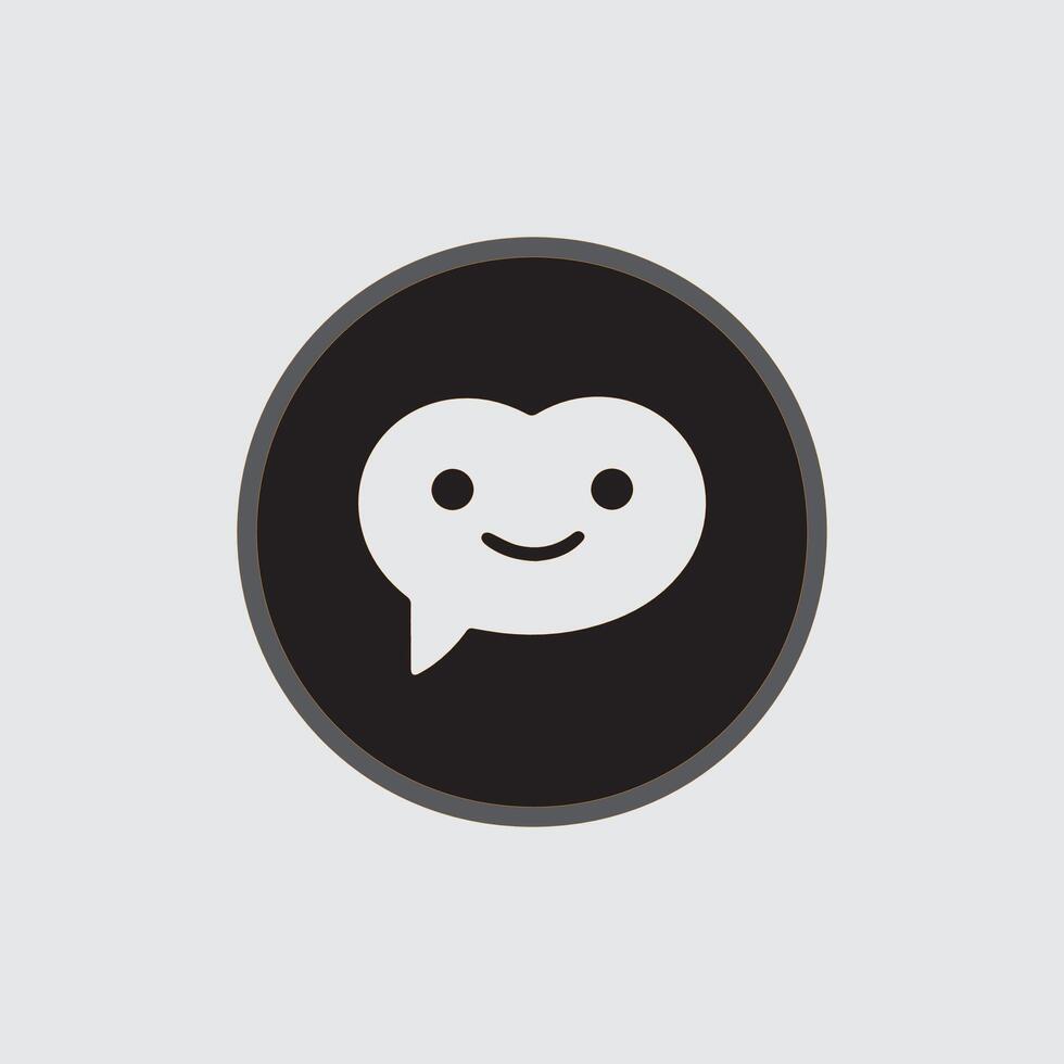 message icon design vector