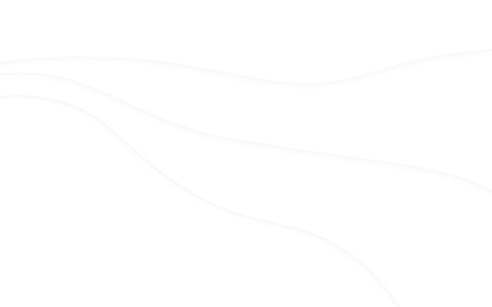 Abstract White Background with Fluid Shapes vector